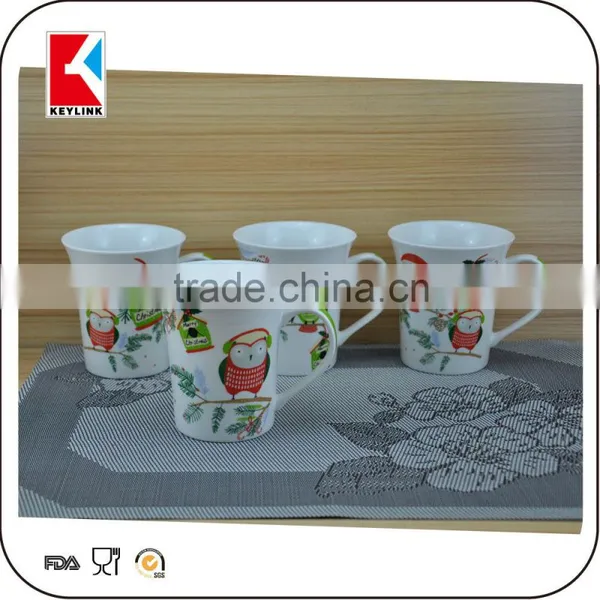 Best Selling Items Full Decal Printing Mug White Coffee New Bone China Cup Mug photo-3