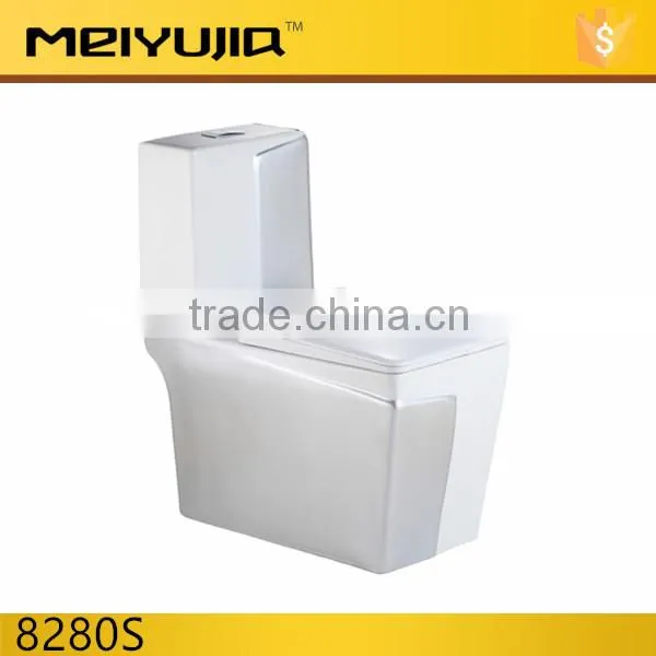 8280R Chinese Ceramics Sanitary Ware Washdown 250mm Roughing in 4 Inches One Piece Color Toilet Prices photo-5