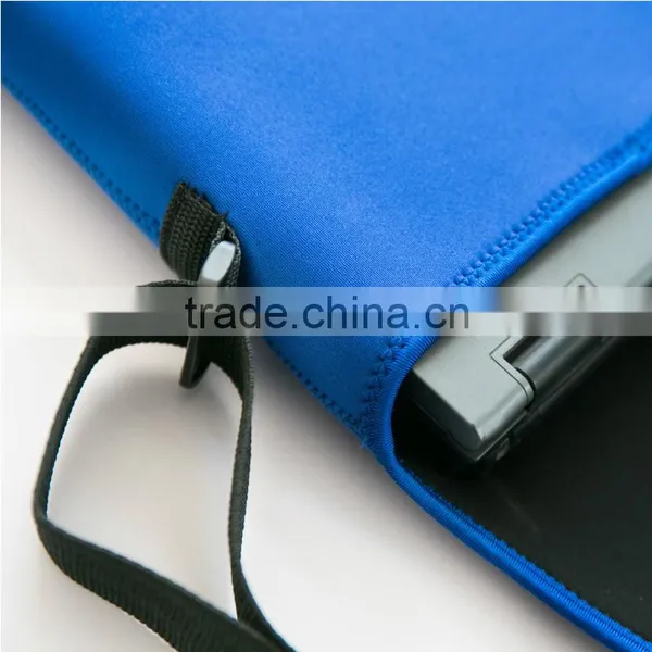 Blue Neoprene Tablet Cover With Hander And Shoulder photo-6