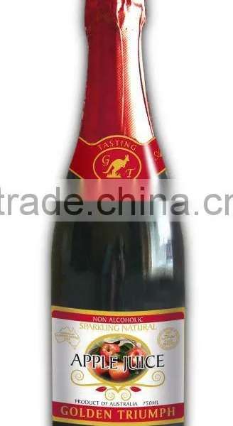 Sparking Natural Apple Juice