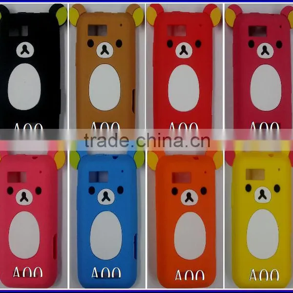 Cute Bear Silicon Case for Mobile Phone