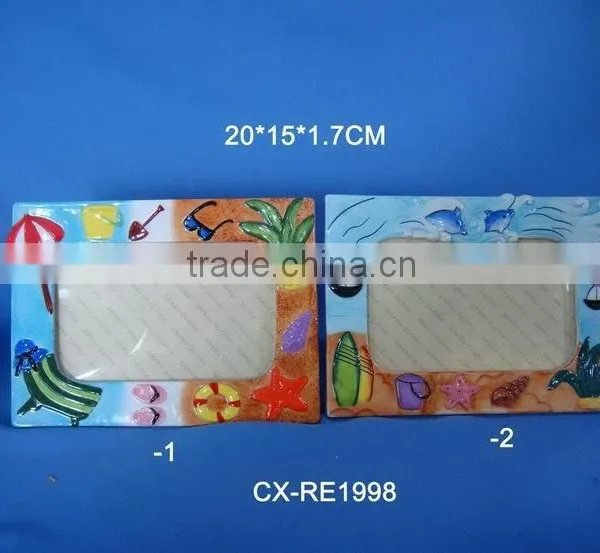 2016 New Products Home Decoration Ceramic Photo Frame