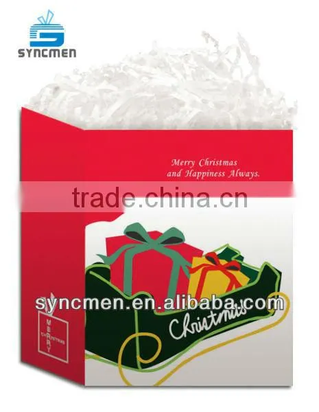 Colorful Custom Printed Christmas Paper Bag photo-4