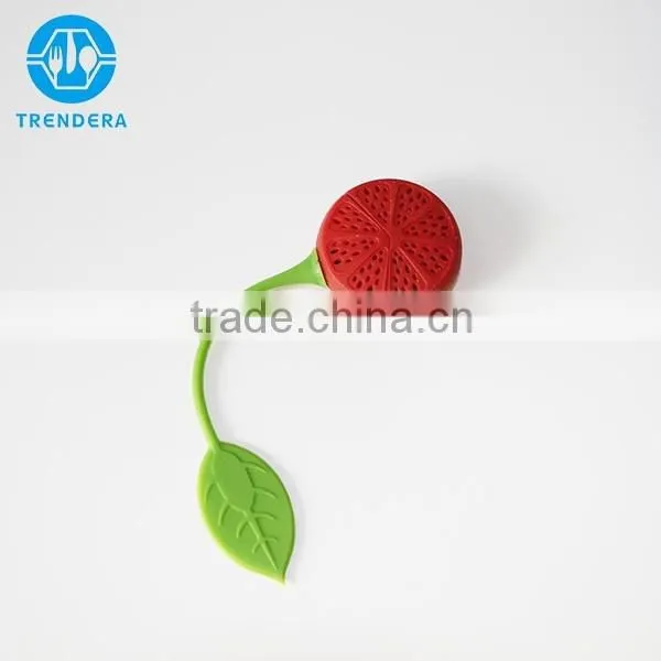 New Design Cute Colorful Silicone Tea Infuser
