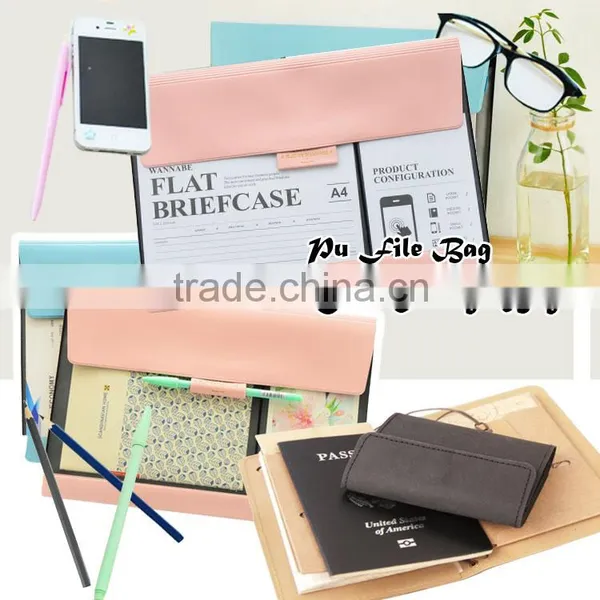 pu Document File Case, Lock Document Case, Brief Case photo-3