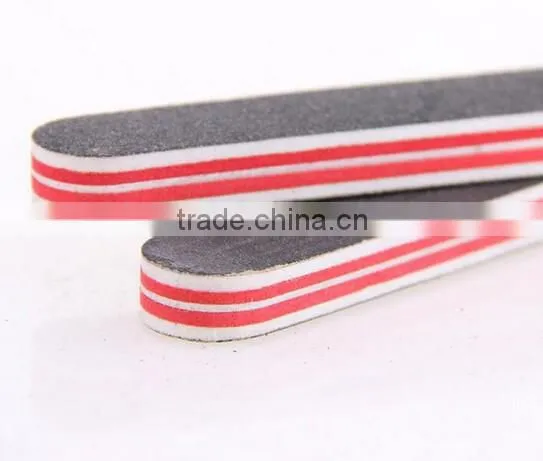Pro Nail Art Files Sanding 100/180 Round For Nail Art Tip Manicure File Tool photo-3