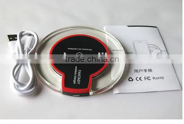 QI Wireless Charger Fast Charging for Universal Smartphone for Iphone for Samsung Wireless Charger ,OEM Welcomed photo-4
