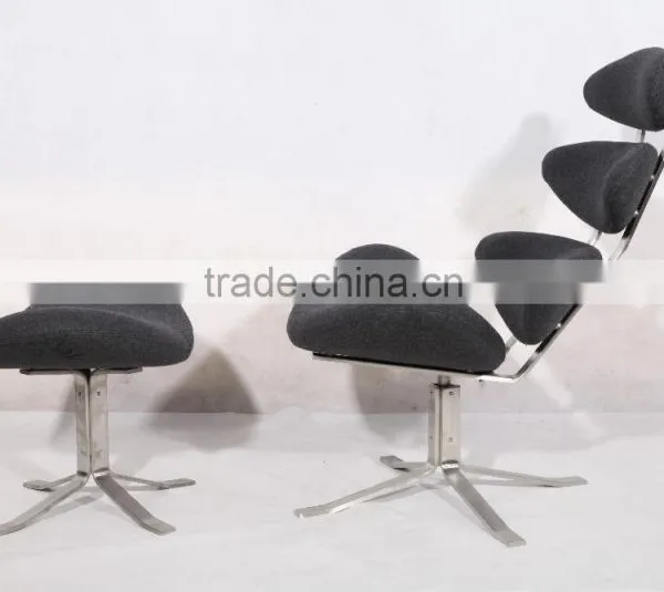 Knockoff Furniture Cashmere Wool Poul Volther Corona Chair Replica photo-4