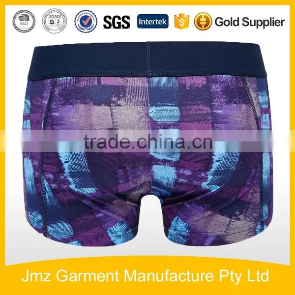 Sublimation Print on Cotton Boxers Custom Undergarments for Men photo-2