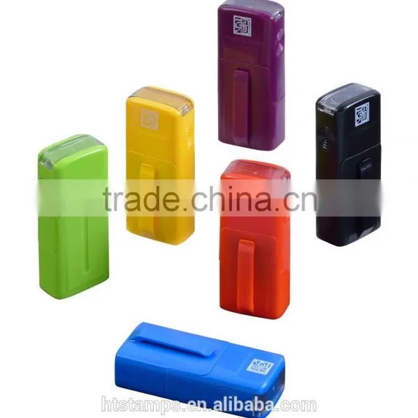 2015 New Year Gifts DongFangTu and Epress Mini Plastic Key Chain Rubber Stamp Set for Children photo-2