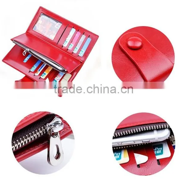 Premium Quality Large Capacity Slim Leather Wallet for Women photo-3