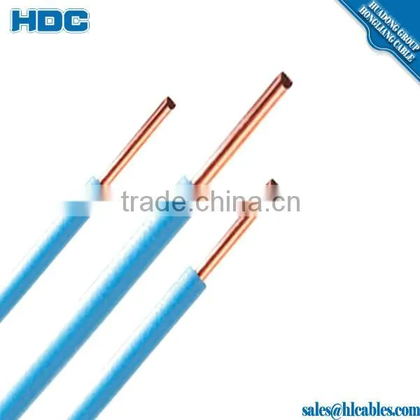 THW LV 0.6/1kv 10/12/14awg 7/19/37wires UL83 Copper Solid Conductor Pvc Insualted Wire photo-4