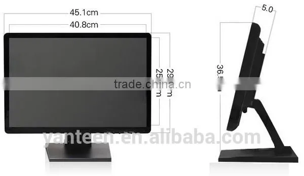 Widescreen 19inch Touch Screen Monitor With VGA+USB Interface photo-5