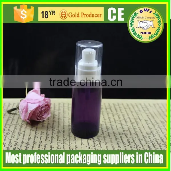 All Win Cosmetic Glass Lotion Bottles With Pump Dispenser photo-3