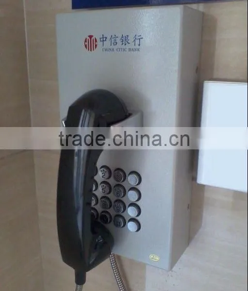 KNTECH Wall Mount Emergency Service Telephone Cold-roll Steel Sheets Waterproof Wall-mounted Telephone KNZD-05 photo-4