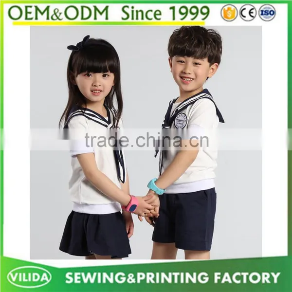 Japanese Style Primary School Uniform High Quality Sailor Uniform Kindergarten Uniform photo-5