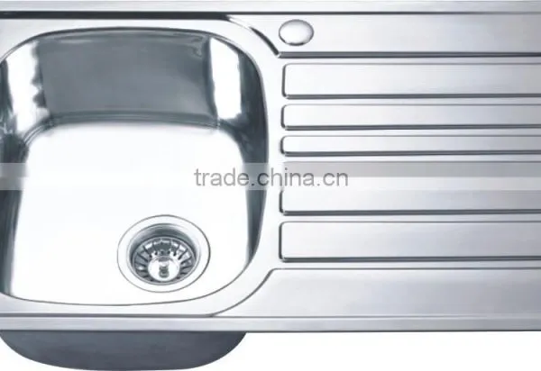 Yacht,Boat,Train and Public Mobile Toilet Used Stainless Steel Washing Basin Kitchen Sink Round Shape With Drain Board GR-Y619 photo-2