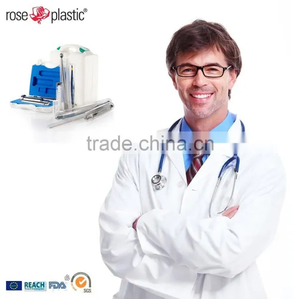 Plastic Medical Packaging Tubes Boxes for Dental Measure Tools