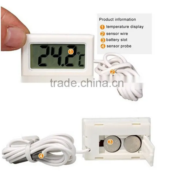Insert Panel Design Mini Digital Thermometer photo-4