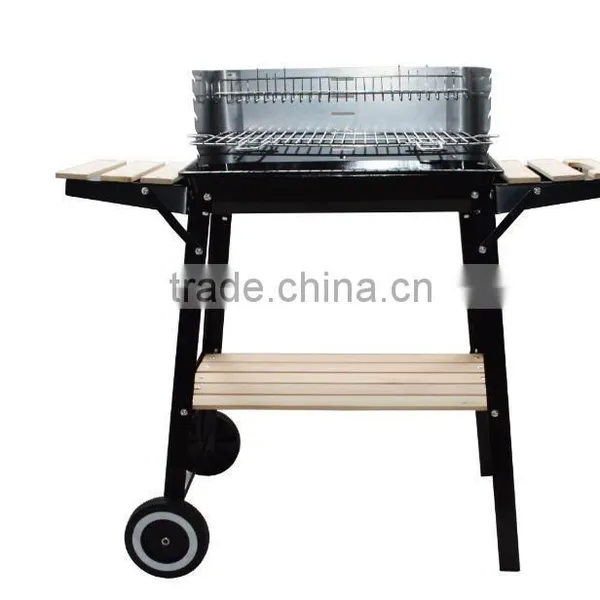 Flame Safety Device Safety Device and Cast Iron Metal Type Outdoor Bbq Grill photo-2
