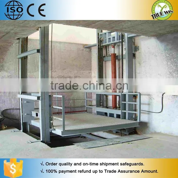 CE Warehouse Platform Ladder ,guide Hydraulic Lifting photo-3