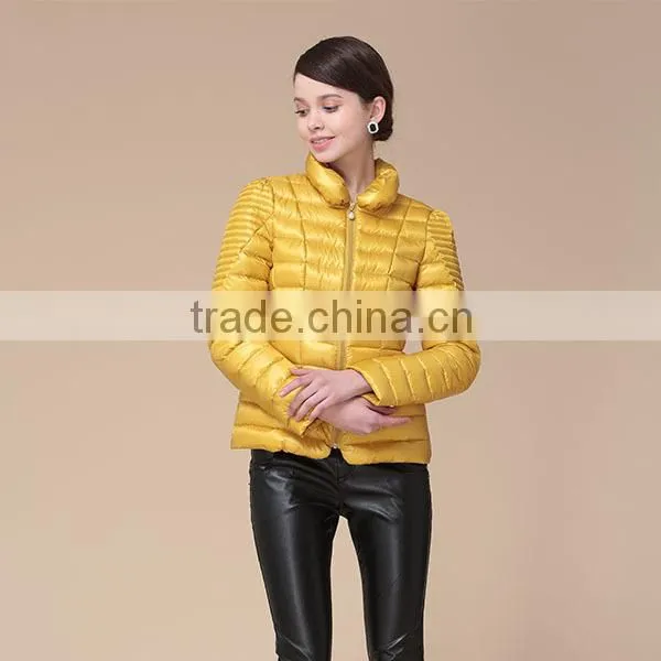 2015 Hot Sale Women First Feather Down Jackets photo-3