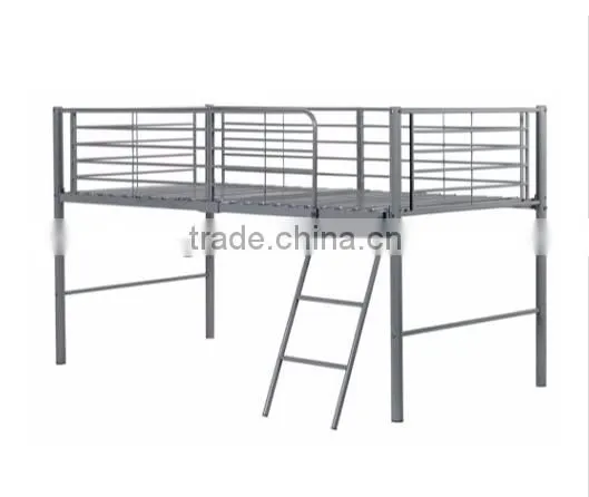 Belgium Soft Twill Mid Silve Bedstead Bunk Bed photo-6