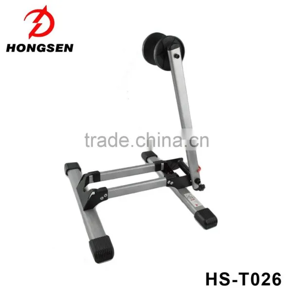 Indoor Mini Bike Foldable Storage Rack Wheel Display Rack photo-6