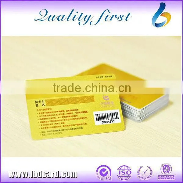 MIFARE Plus X4k Barcode Cards PVC Chip Cards photo-6