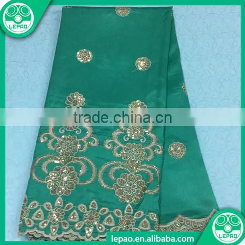 High Quality African Lace Fabrics,african Raw Silk George Lace Fabrics photo-5