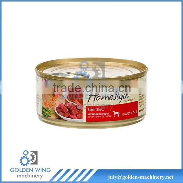 Fully Automatic Fish Meat Can Production Line/Canned Meat Can Making Line