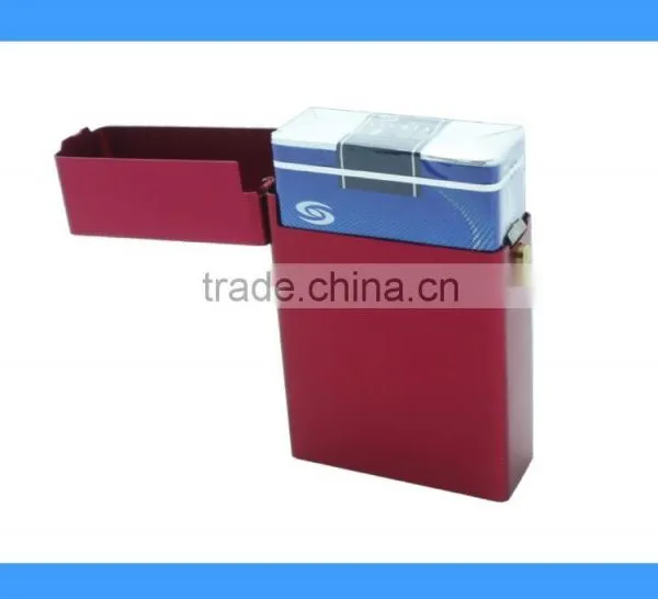 DCP005087 Good Quality Brushed Cheap Side Open Aluminum Cigarette Case, Aluminum Cigarette Box photo-2
