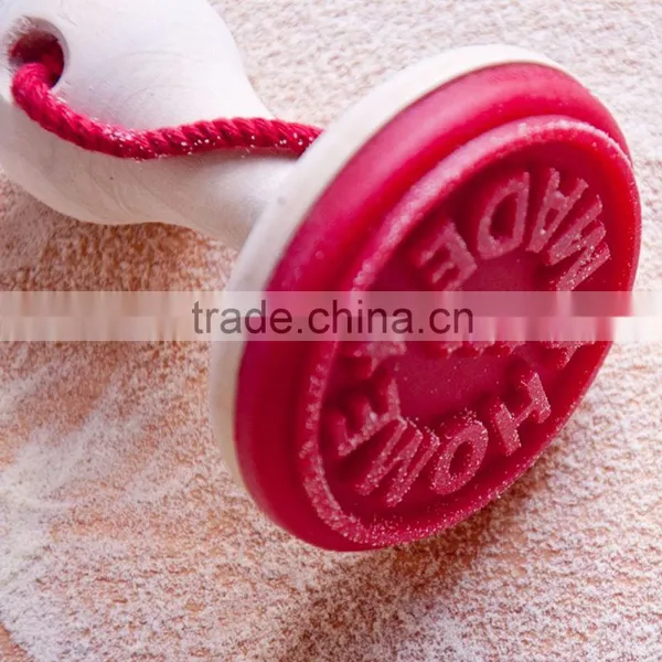Unique Funny Silicone and Wood Cookie Stamp Baking Stamp Baking Tools photo-6