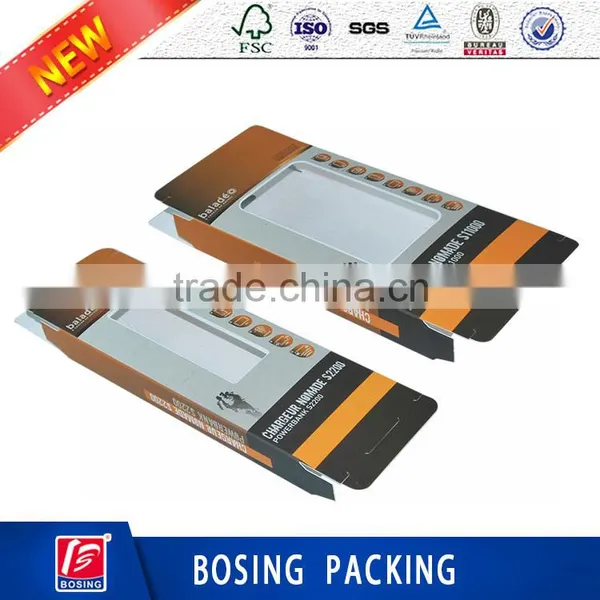 Portable Charger Custom Design Ivory Board Packaging Box With Hook photo-4