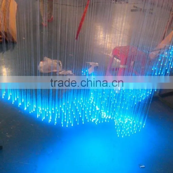 Fiber Optic Eagal Shape and Design Crystal Chandelier photo-6