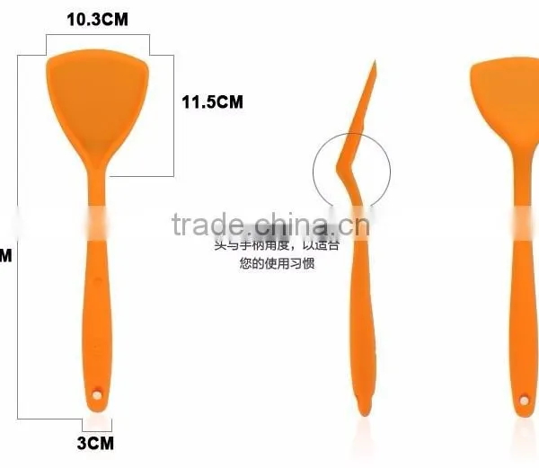 2016 Essential Heat-Resistant Flexible Nonstick Silicone Baking Spatula photo-4