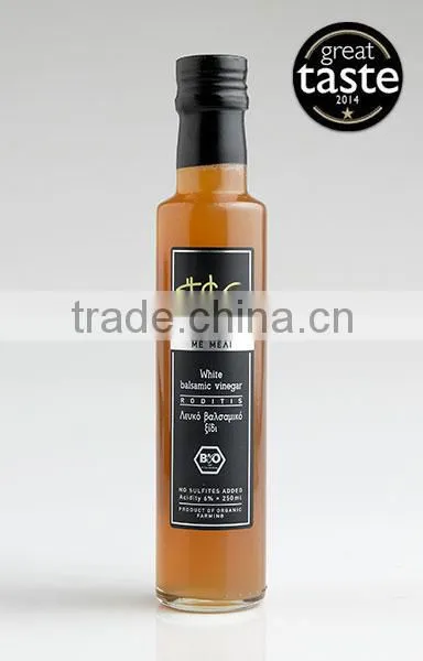 Organic White Balsamic Vinegar with Organic Honey