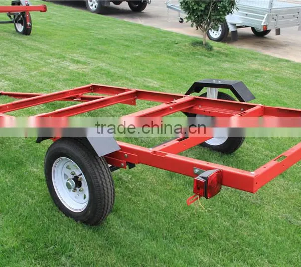 Foldable Utility Trailer 8x4ft;used Car Trailer;can Tipping Trailer;Utility Trailer;US Trailer photo-2