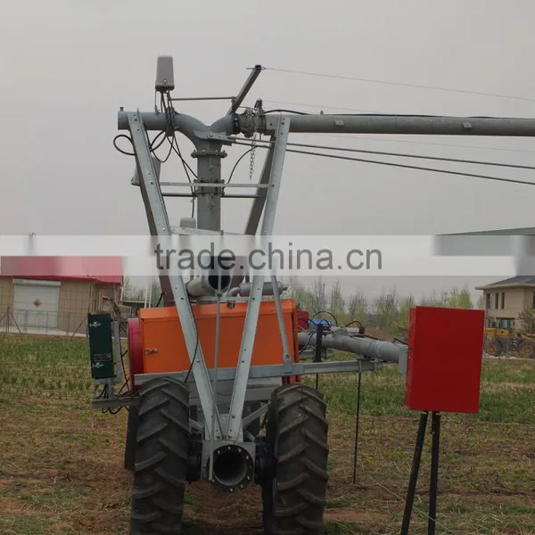 Supply Lateral Move Agricultural Irrigation Equipment With End Spray Sprinkler photo-4