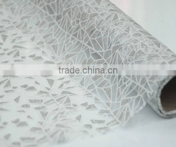 Printed Design Organza Fabric photo-2