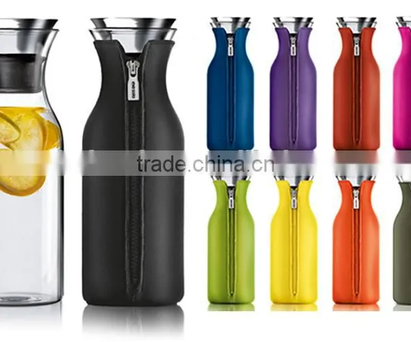 Glass Water Pitcher Decanter With Glass Cup Set photo-6