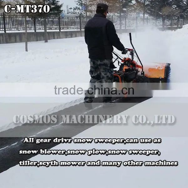 Multifunction Gas Powered Snow Sweeper Snow Cleaning Machine photo-2