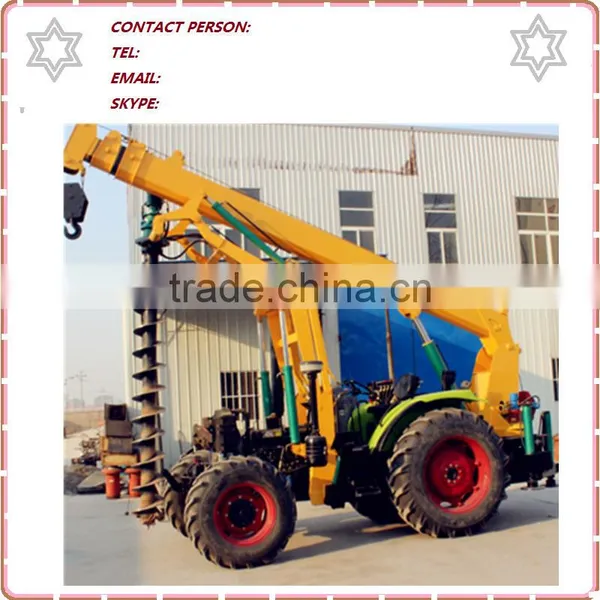 Hot Deep Hole Drilling Machine Piling Equipment for Earth Auger photo-2