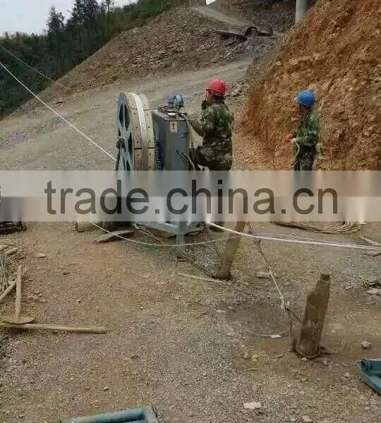 7 Ton Hydraulic Conductor Tensioner Cable Pulling Machine photo-2