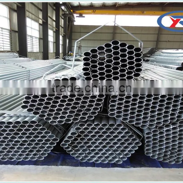 15*0.6mm ERW Welded Galvanized Steel Pipe,black Round Pipe photo-5
