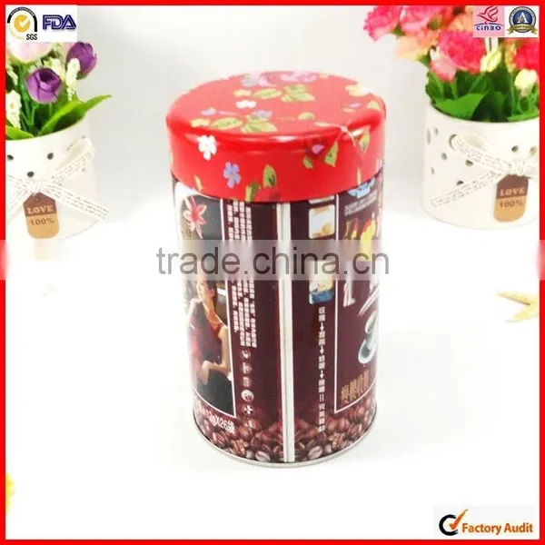 CMYK Printing Air Tight Factory Coffee Tin photo-5