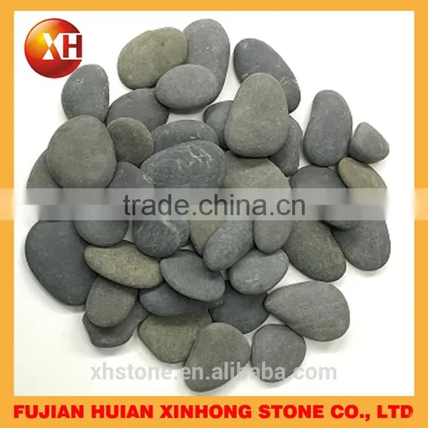 Top Quality Indonesia Granite Wholesale Gray Pebble Stone photo-2