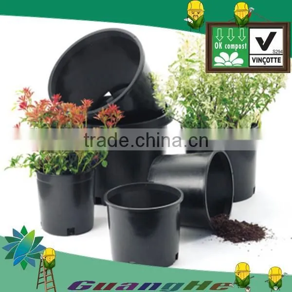 Biodegradable Eco-friendly Pla Plastic Plants Pot