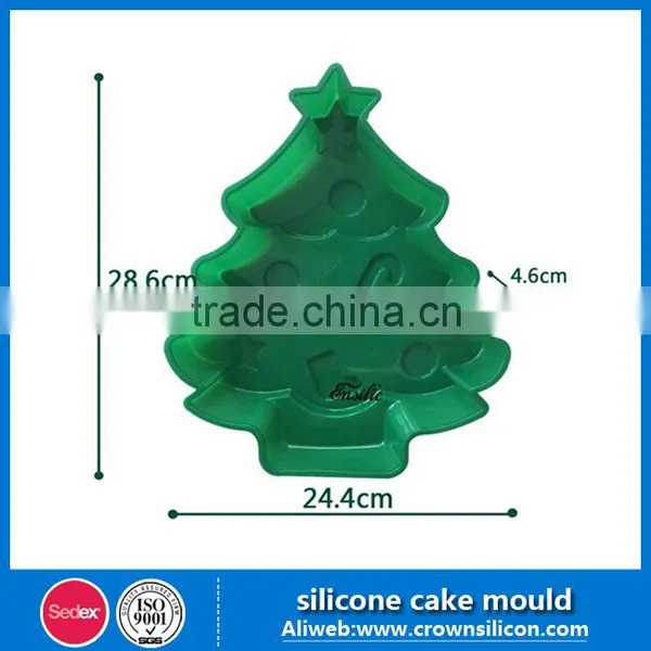 2015 Designer Christmas Tree Silicone Cake Mold for Cake photo-2