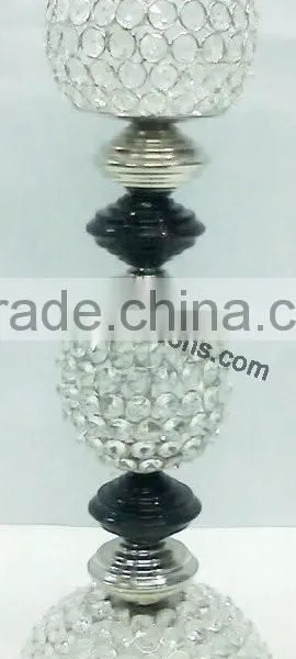 Crystal Candle Stand For Wedding Decoration photo-2